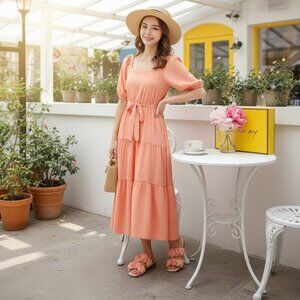 Circus by Sam Edelman Iggy Sandals in Malibu Peach Size 7.5